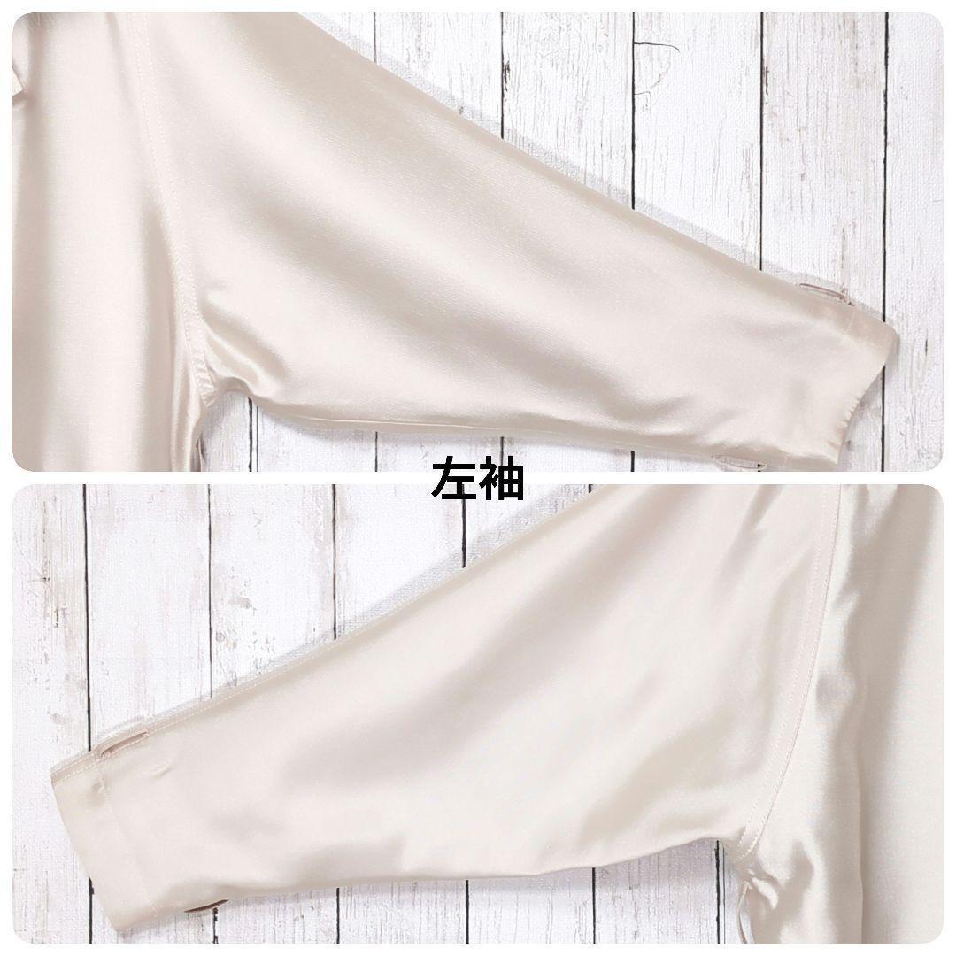 レアモデル【美品】アドーア シルクトレンチコート 着脱ライナー＆フォックスファー