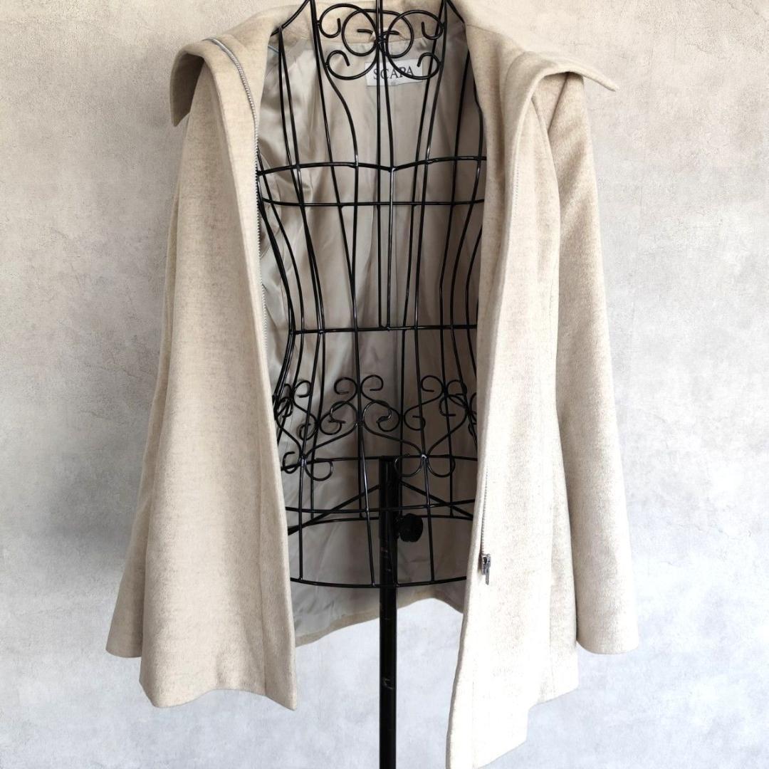 SCAPA スキャパ　カシミア 100% コート 40サイズ　ベージュ