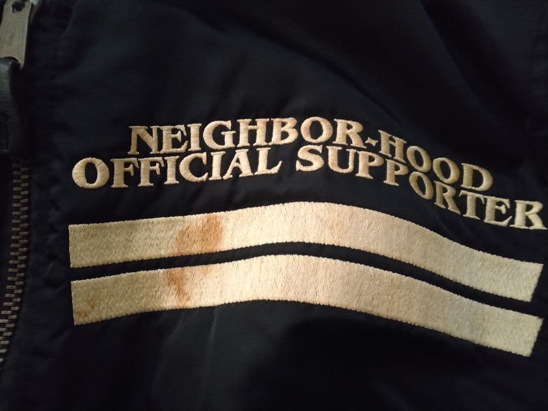 ナナ　NEIGHBORHOOD ファーストMA-1 ネイバーフッド最初期