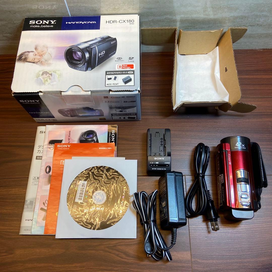 SONY HDR-CX180ビデオカメラ ほぼ新品 4650
