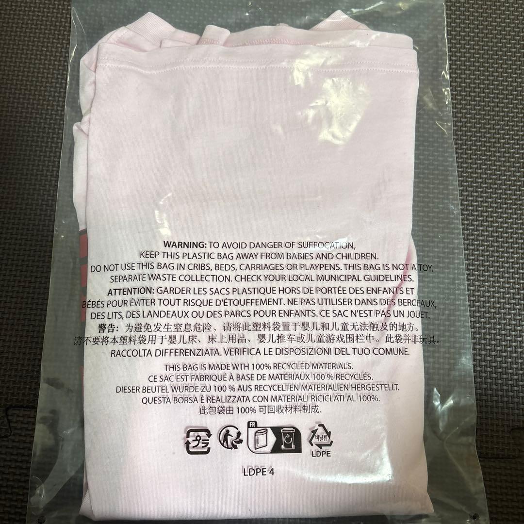 トップス Supreme Cracked Sleeve Top Washed Pink