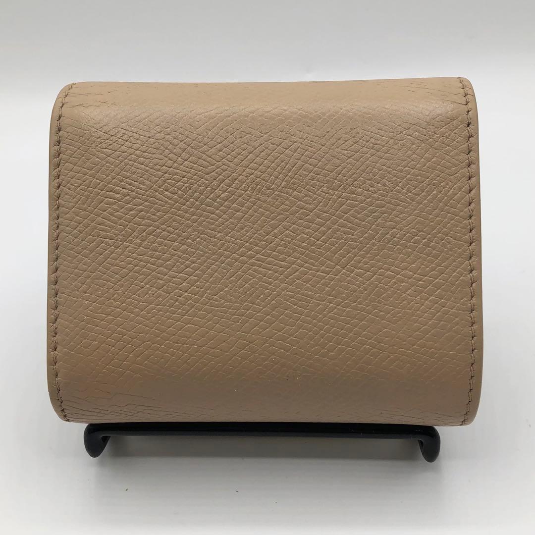 CELINE スモールトリフォールド ウォレット 三つ折財布 ベージュ