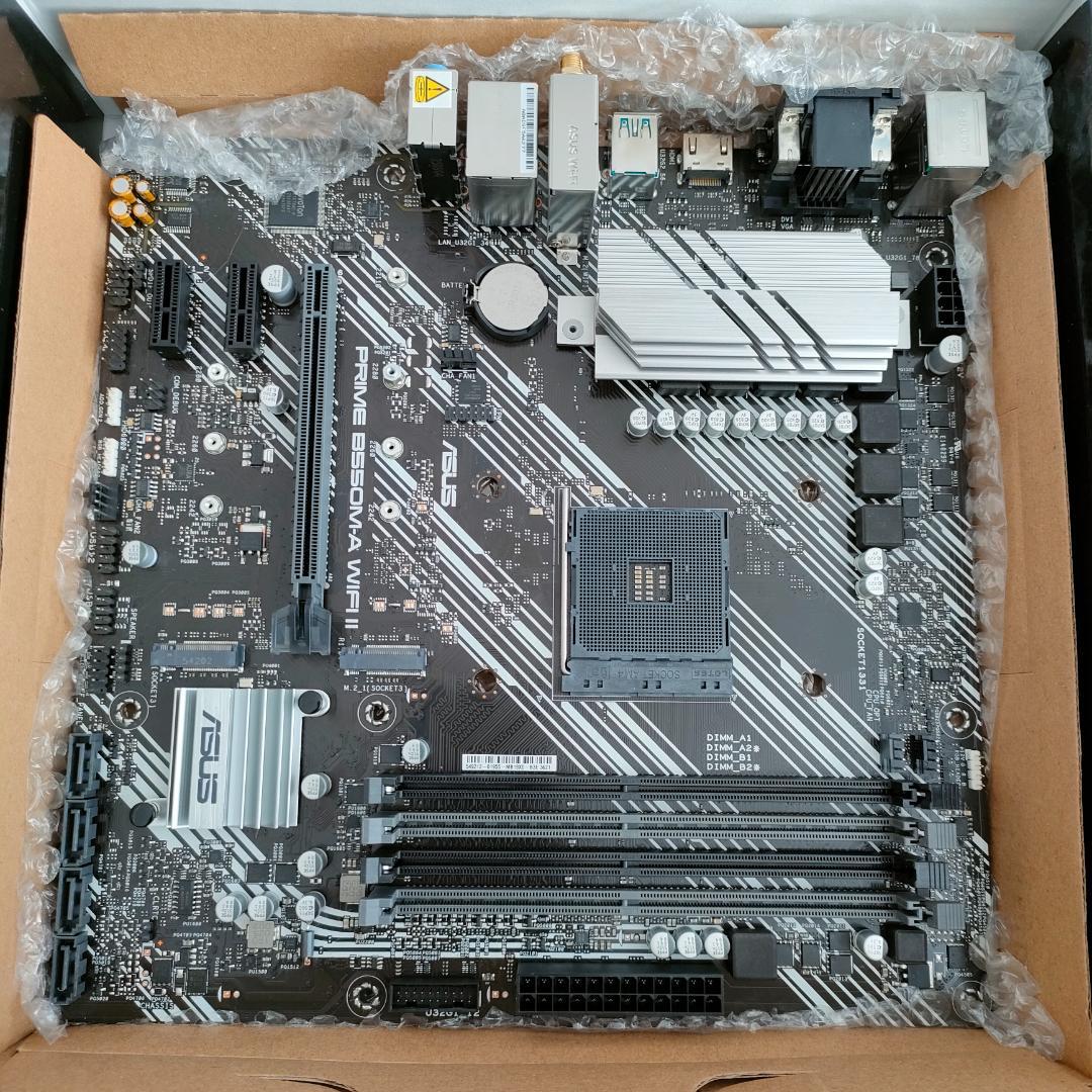 動作未確認 ASUS B550M-A マザーボード