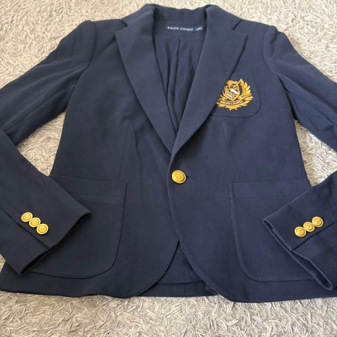 【美品】Ralph Lauren 1 B金ボタン テーラードジャケット ブレザー