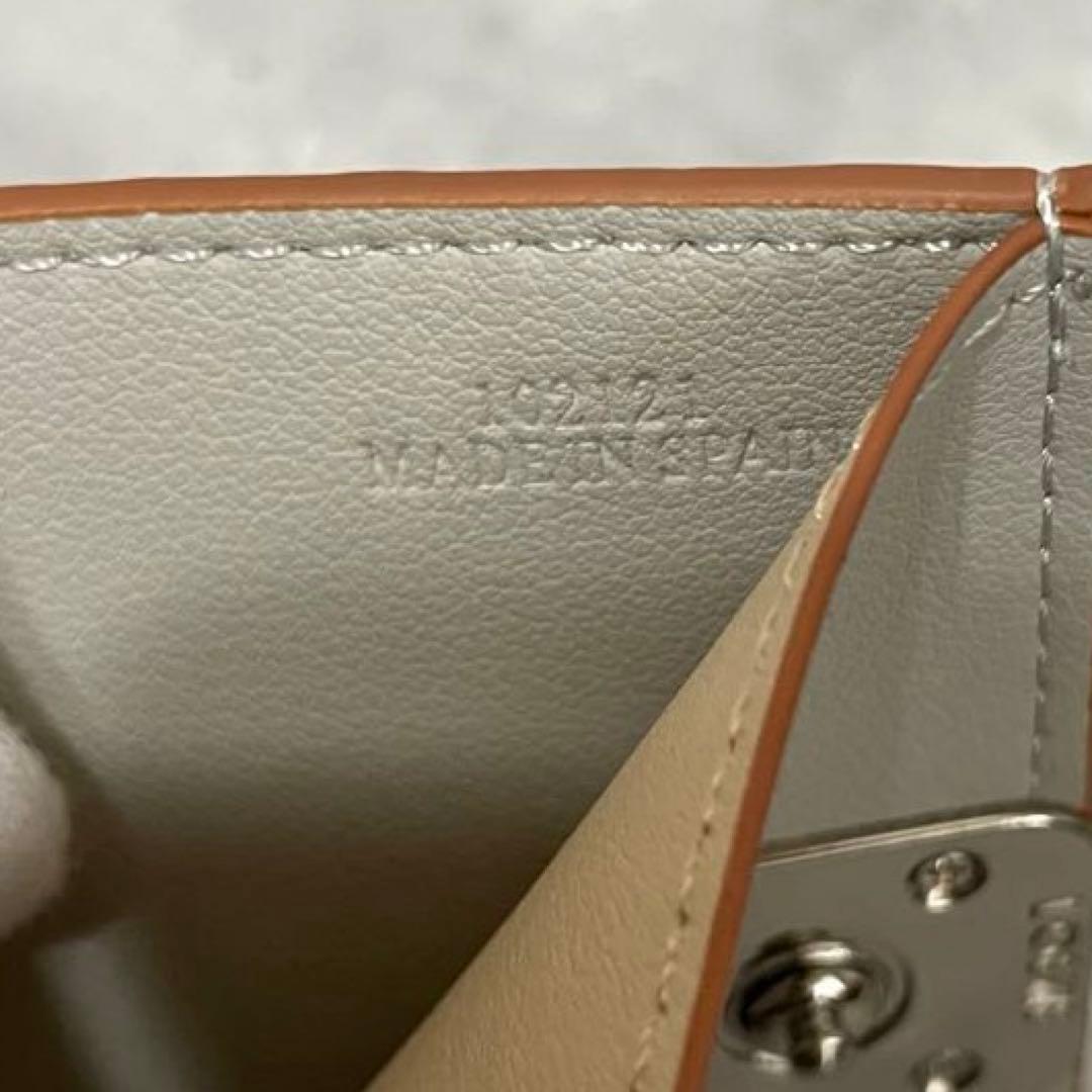 極美品✨ LOEWE ロエベ アナグラム コンパクト フラップウォレット 財布