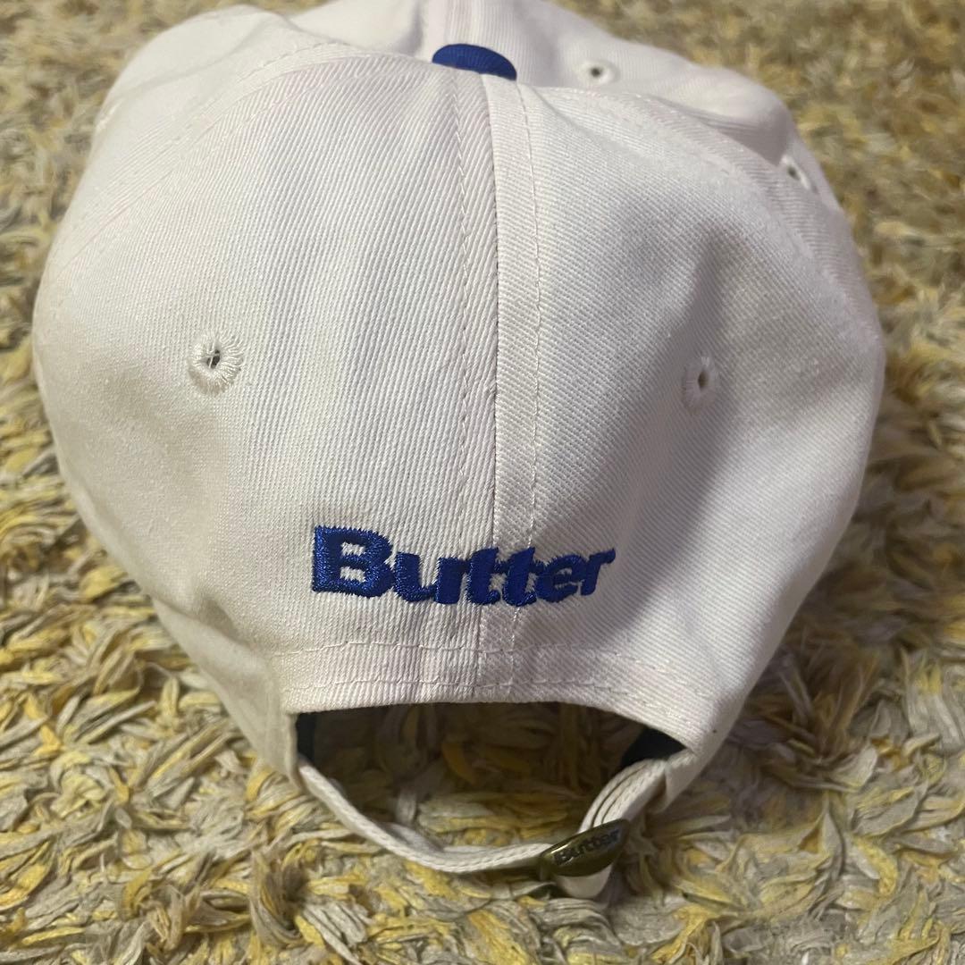 BLUE NOTE BUTTERコラボキャップ ホワイト/ブルー