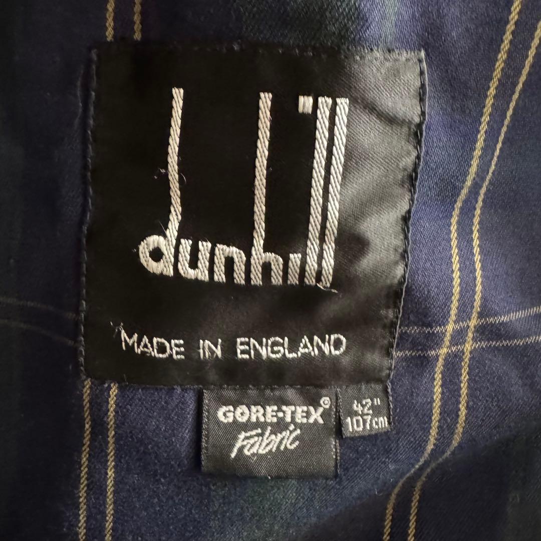 dunhill ダンヒル　トレンチコート　カーキGORE-TEX ゴアテックス