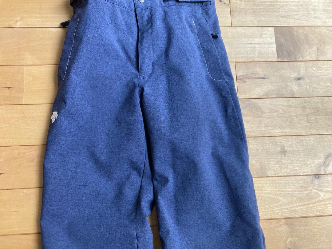 DESCENTE(デサント) スキーウェア上下セット(子ども用) 白紺色