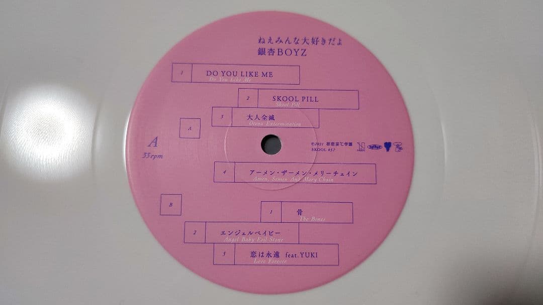銀杏BOYZ 　レコード　アナログ　3枚セット