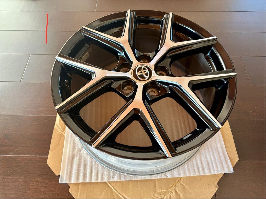 ◾️ノブです◾️ 60系ハリアー特別仕様車トヨタ純正ホイール18インチ4本