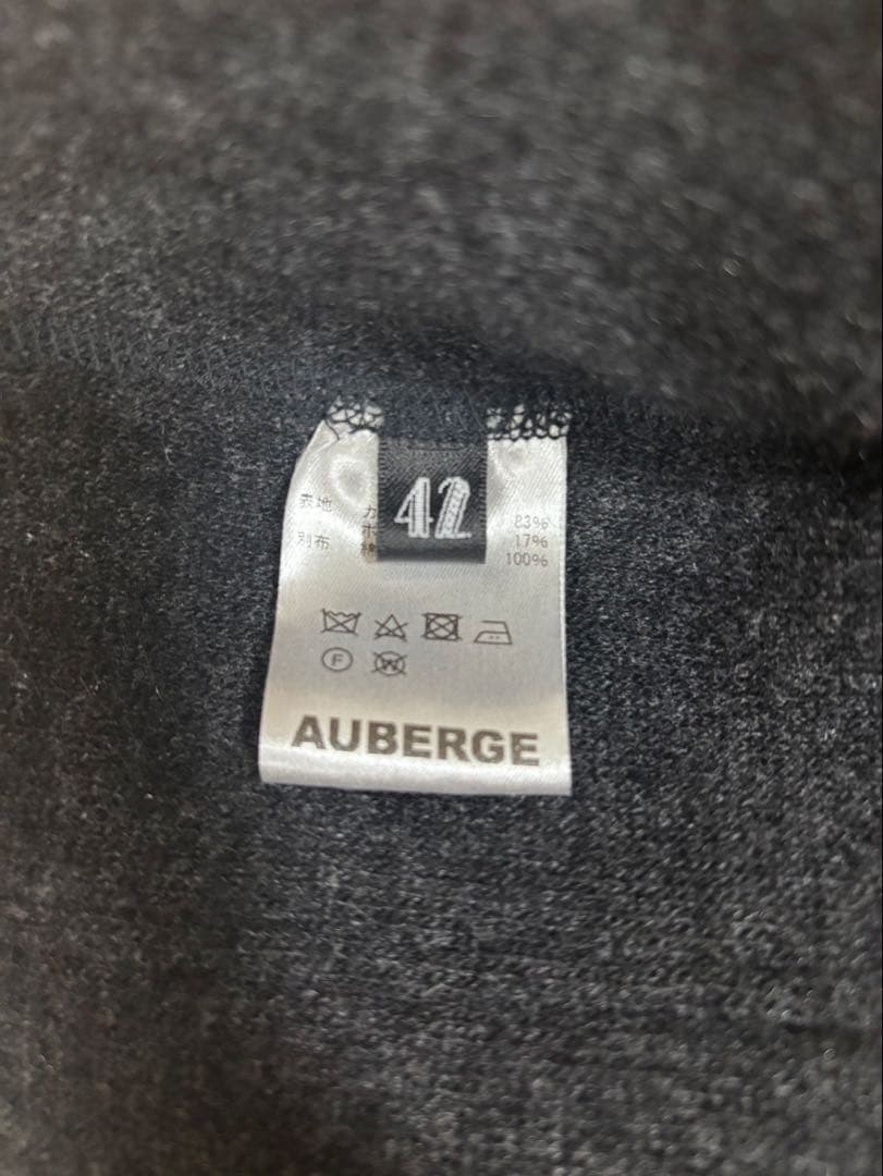 AUBERGE (オーベルジュ) 24AW \"MAUNA\" -Charcoal-