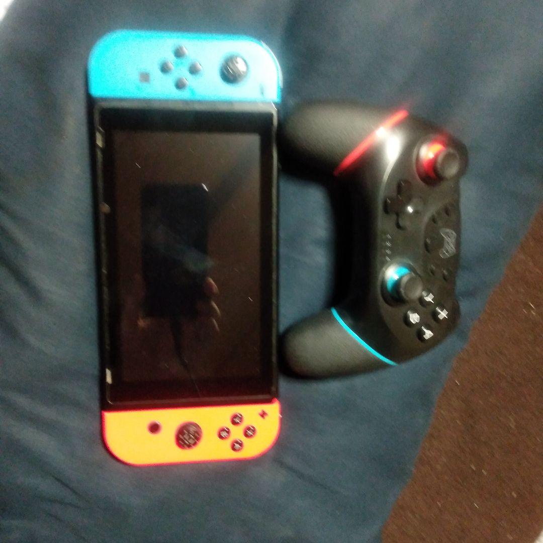 Nintendo Switch 本体 青/赤 + ワイヤレスコントローラー
