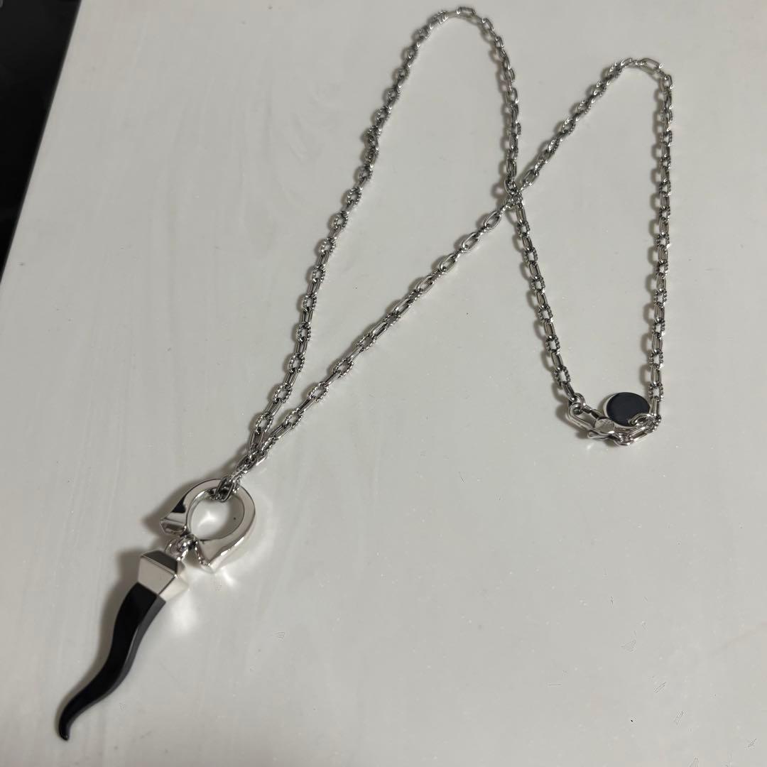 GUCCI 新品同様品　エンビグレードアンカーネックレス 925シルバー極美品