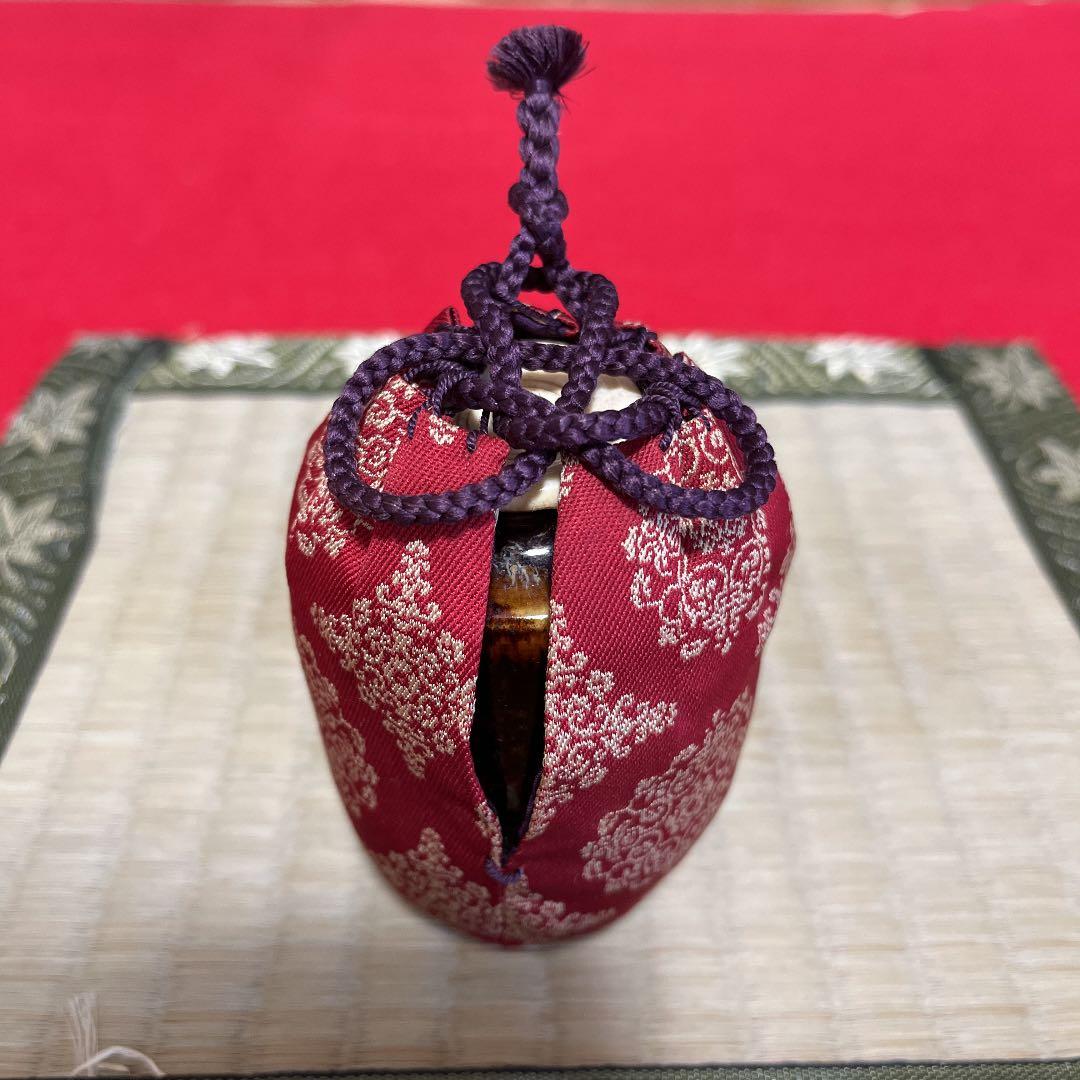 桶谷定一 作 濃茶の茶入【木箱入り／袋入り】