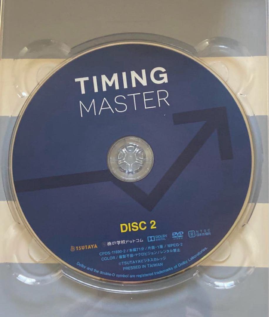 【視聴1回】タイミングマスターDVD一式 株の学校ドットコム（定価33600円）