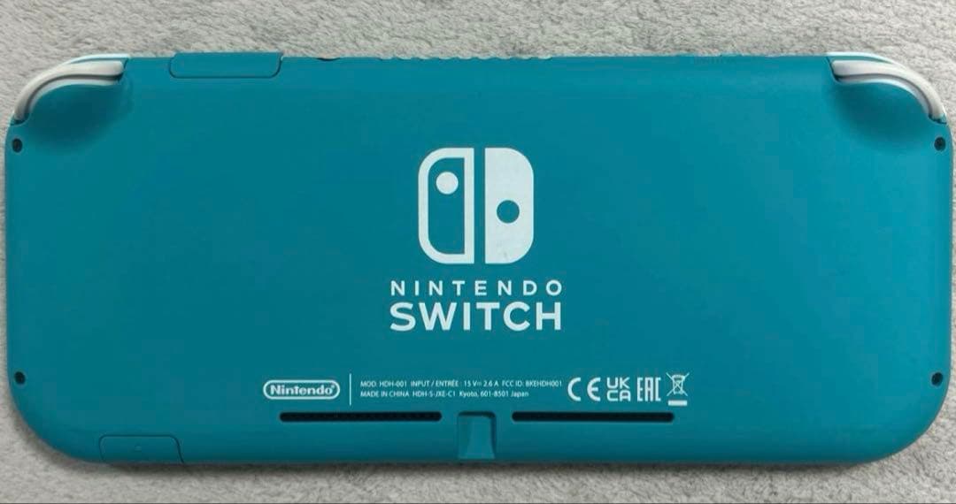 Nintendo Switch Lite ターコイズとモンスターハンターライズ