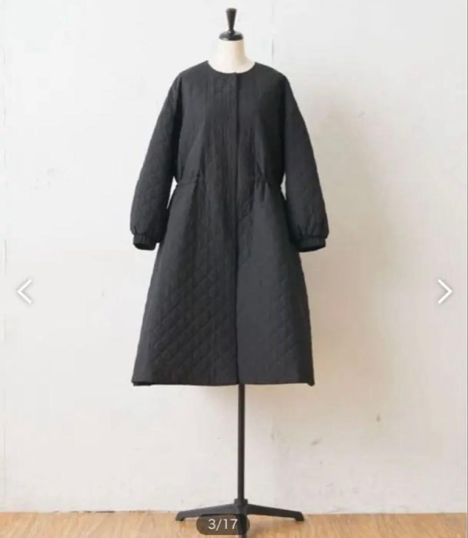 BEARDSLEY / ビアズリー　バルーン袖キルトコート