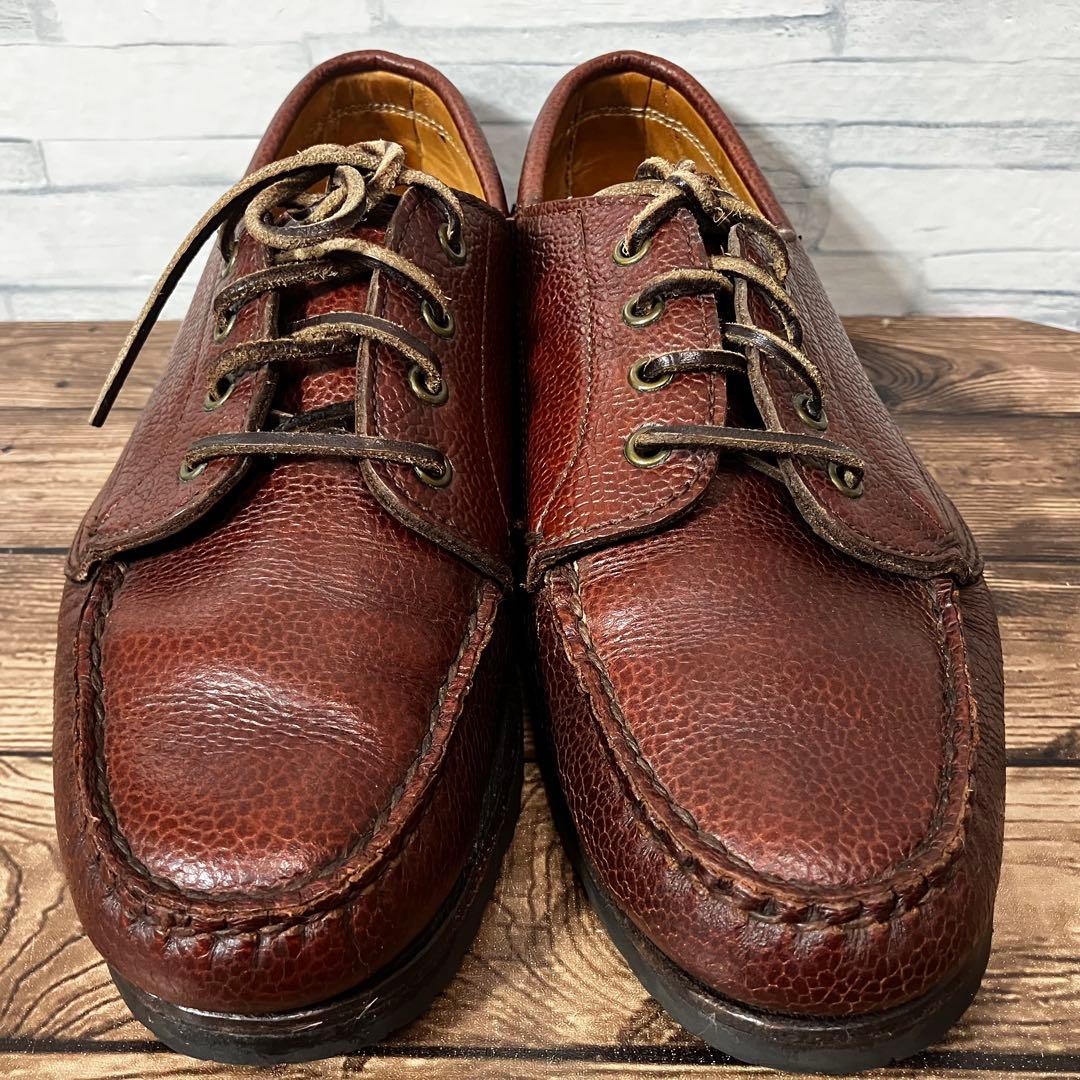 【25.0cm】COLE HAAN COUNTRY Uチップ シボ ビブラム