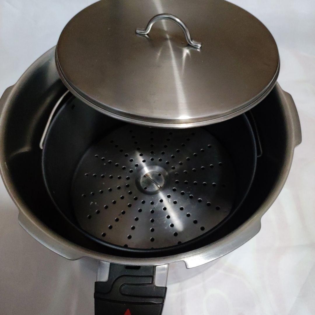 アサヒ軽金属　ゼロ活力鍋 5.5 L サイズ 　杓子　一石二鳥クッカー付き