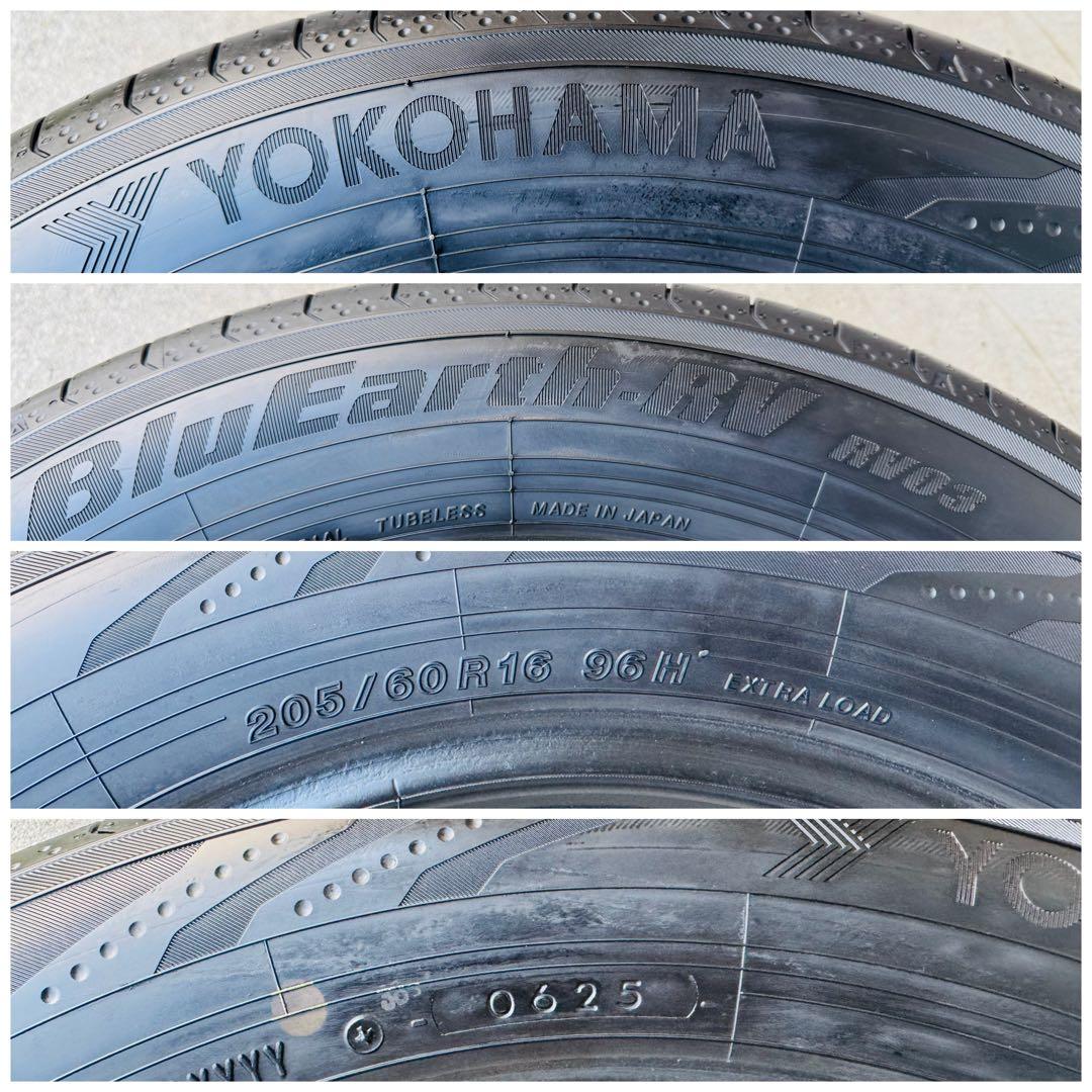 YOKOHAMA BluEarth-RV RV03 205/60R16 25年製