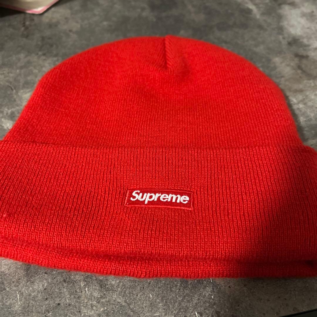 帽子 Supreme tribal beanie red