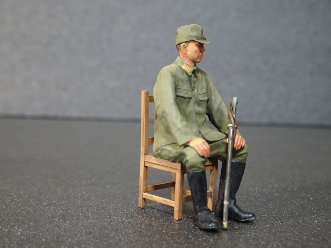 タミヤ1/35 日本陸軍　将校セット　プラモデル完成品