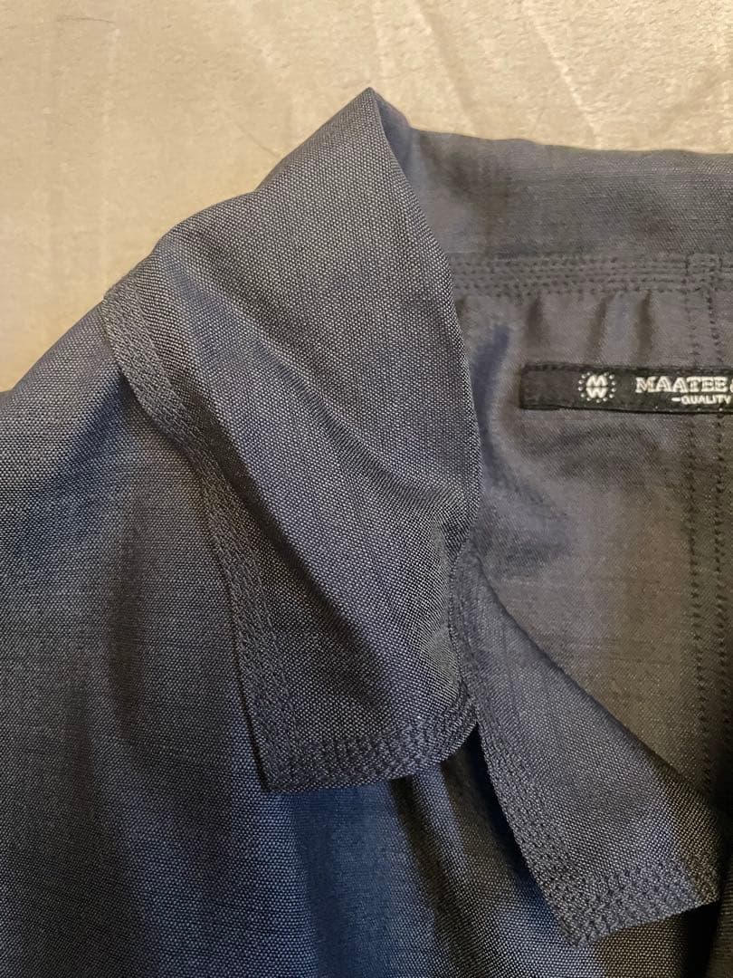 MAATEE&SONS H wool 折って折って shirts JACKET