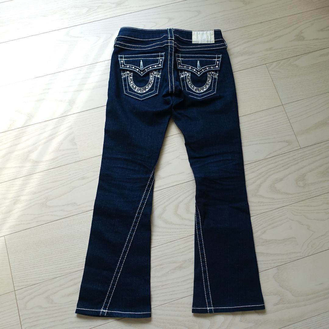 希少 レア！TRUE RELIGION ラインストーン ビジュー ジーンズ 24