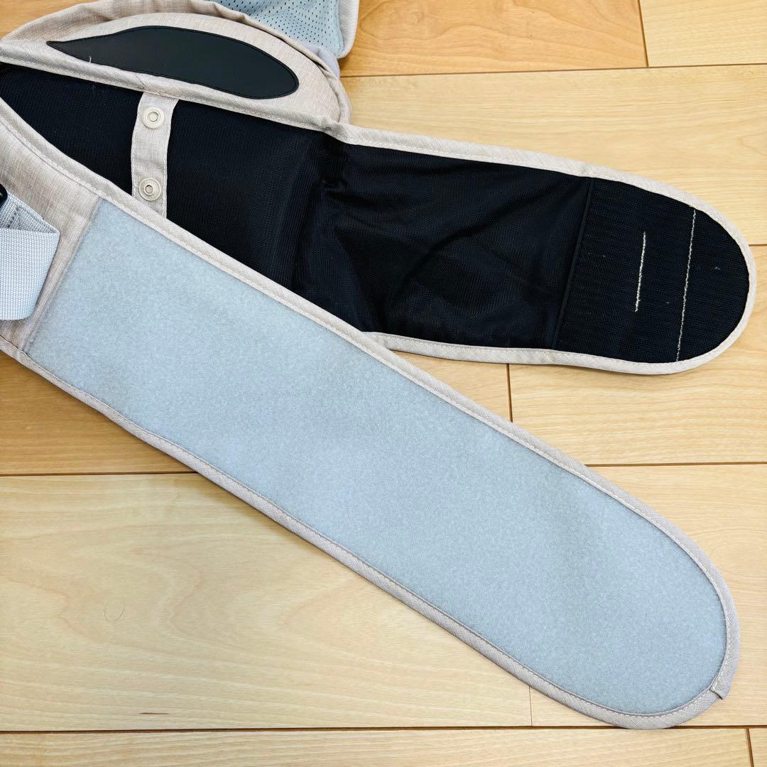 napnap ヒップシート 抱っこひも トラン メッシュ ダブルショルダー