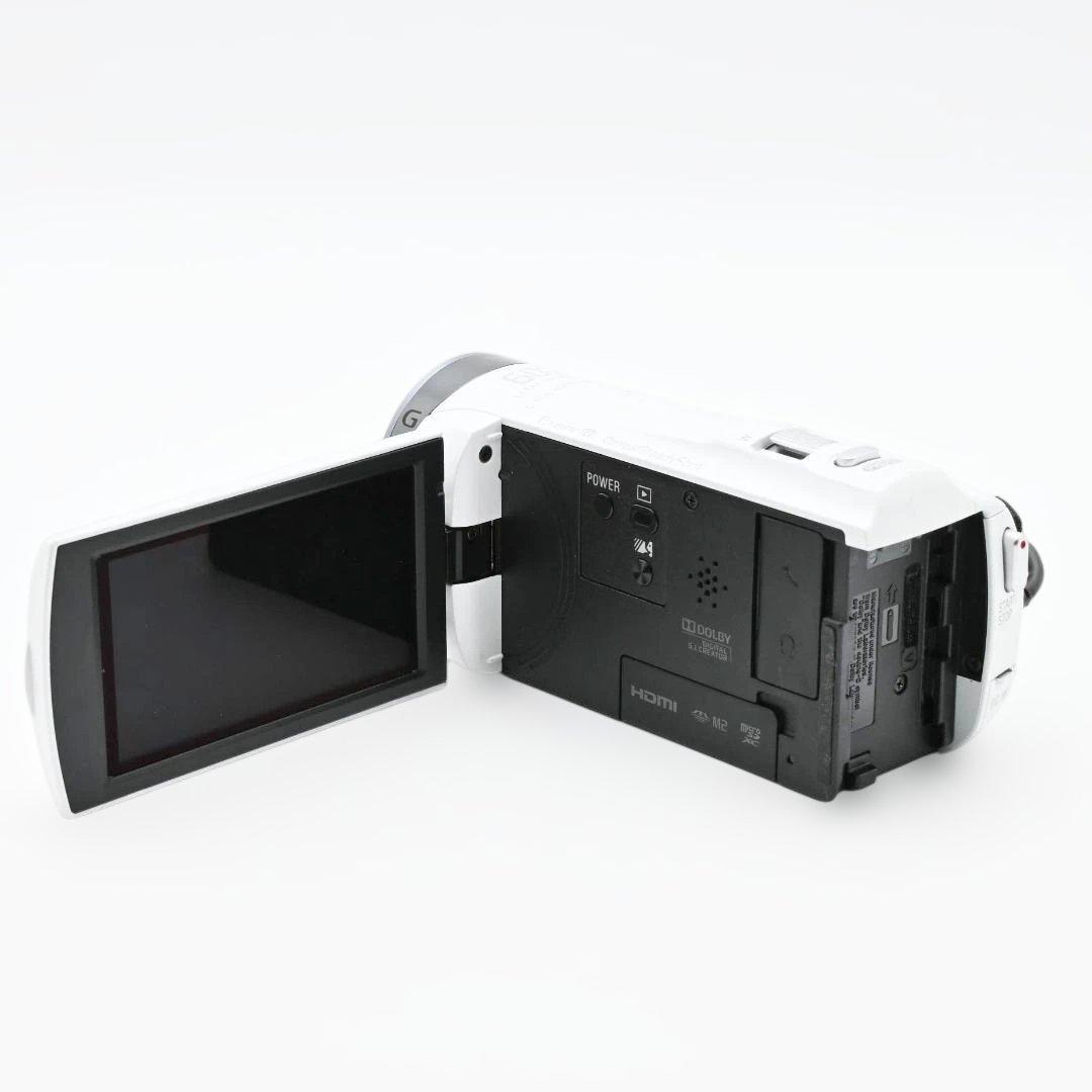 【良品】 SONY Handycam HDR-CX420/W ビデオカメラ