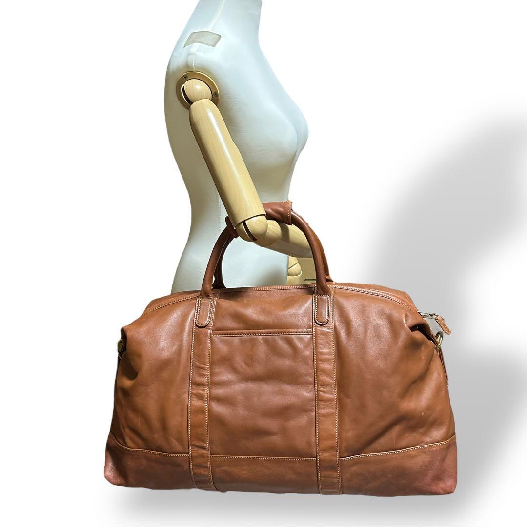 良品 Vintage COACH ボストンバッグ 2way ドイツホック 大容量