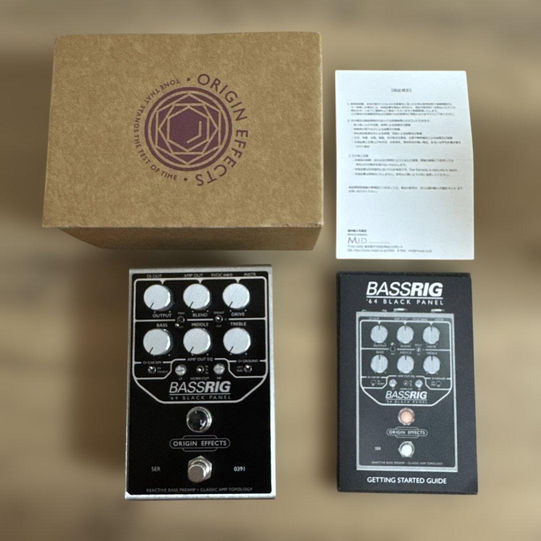 ベース ORIGIN EFFECTS BASSRIG '64 BLACK PANEL