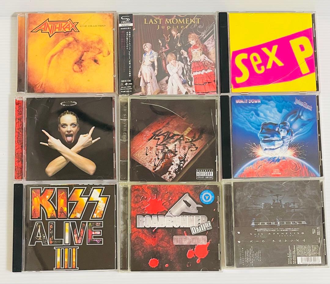 【CD78枚セット(おまけ付)】メタル•ハード系/未開封含/掘出物