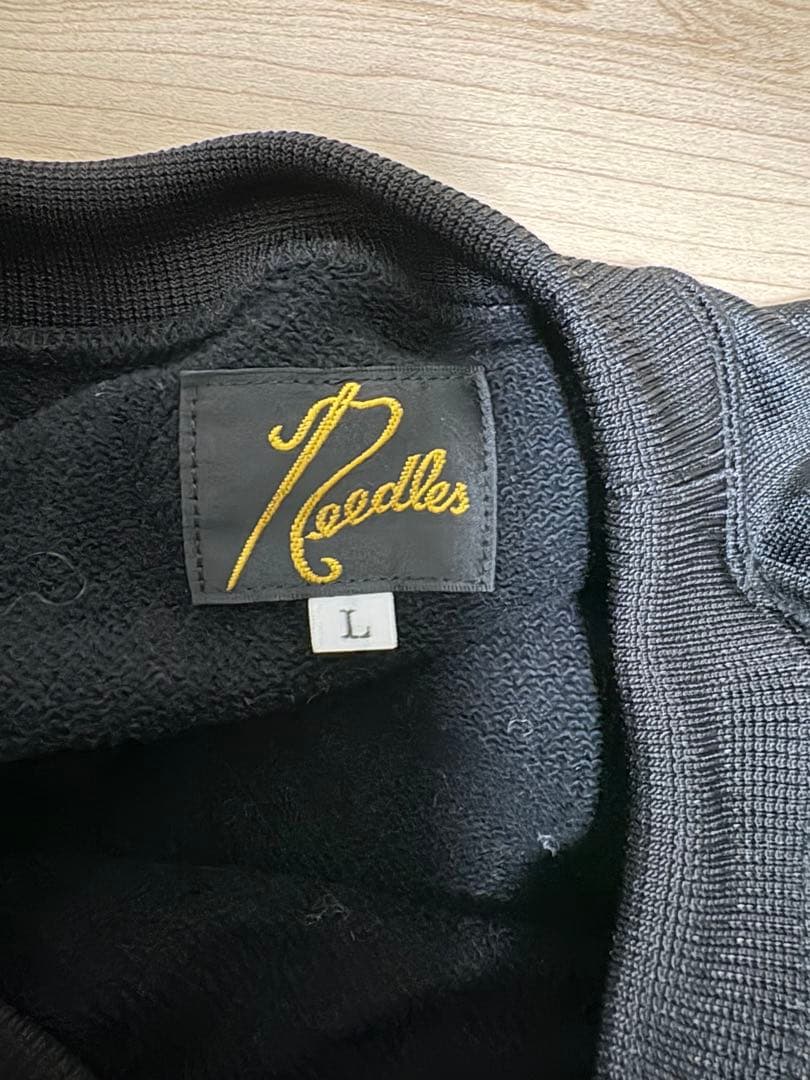 Needles 黒 ベスト Lサイズ 蝶刺繍