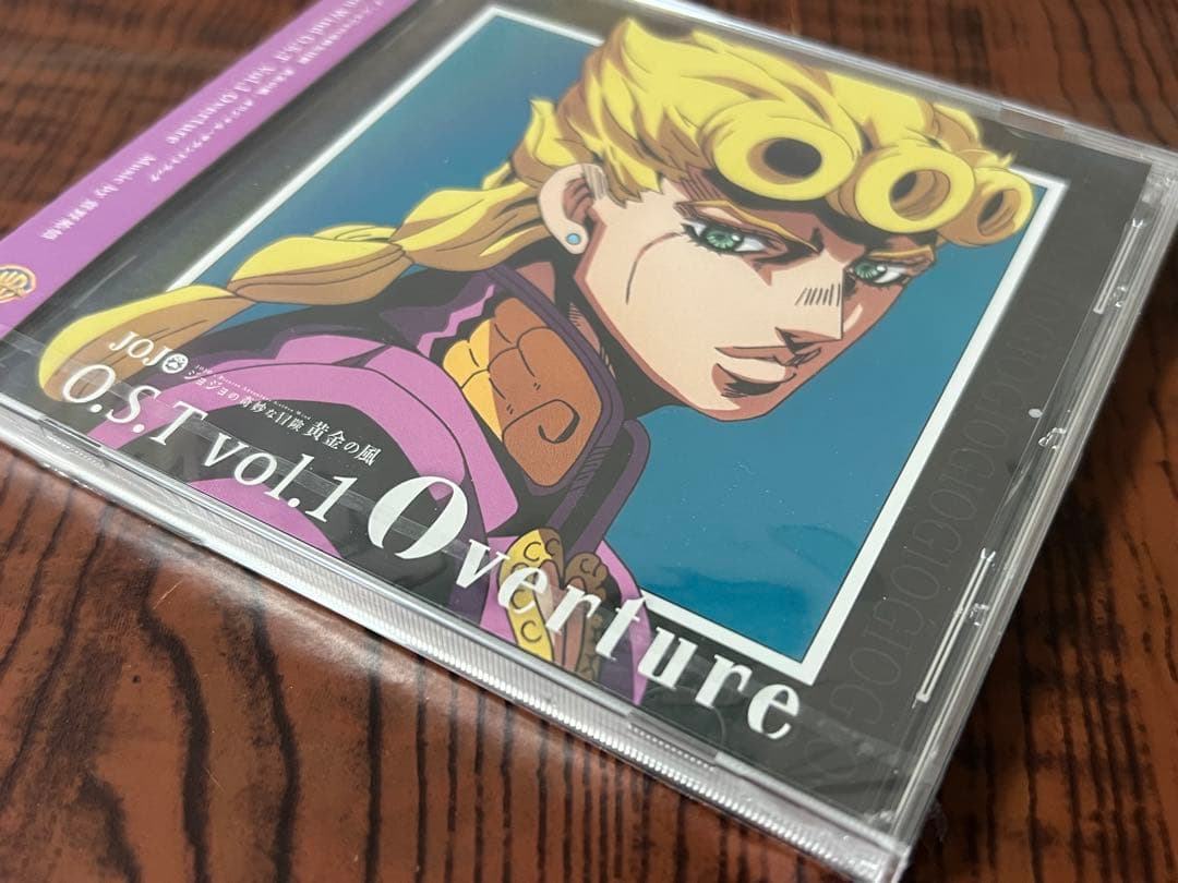 【新品未開封】ジョジョの奇妙な冒険 黄金の風　　O.S.T Vol.1/菅野祐悟