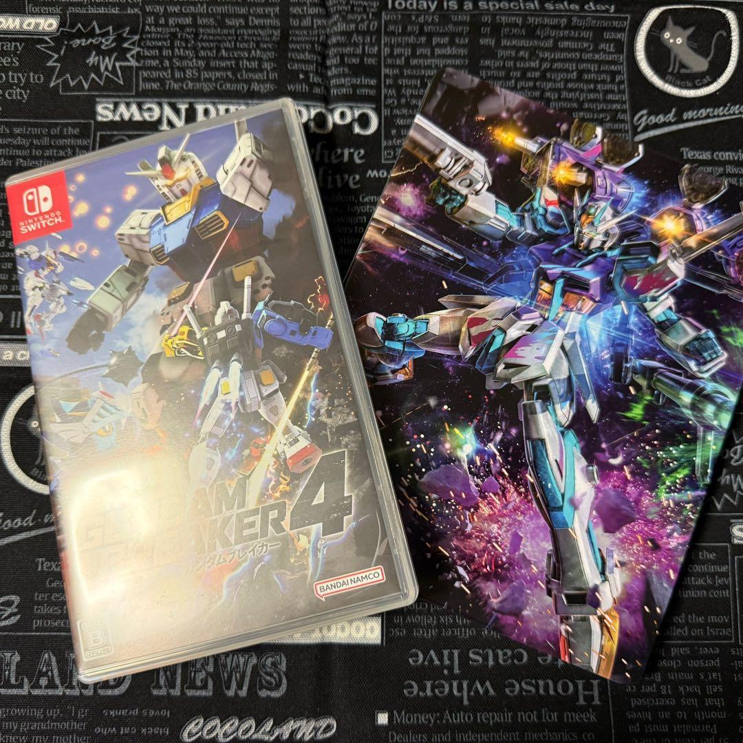 Switch ガンダムブレイカー4 コレクターズエディション 中古 任天堂