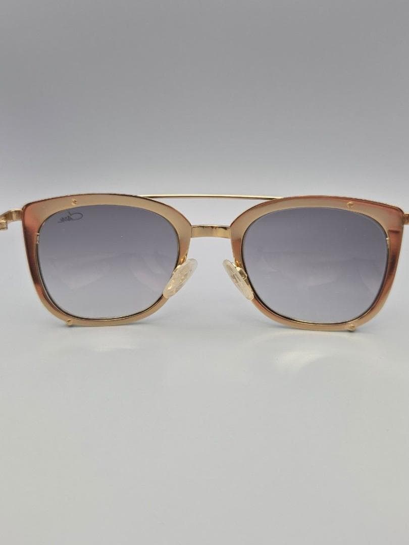 【超美品】カザール　サングラス　MOD.9077 CAZAL ゴールド
