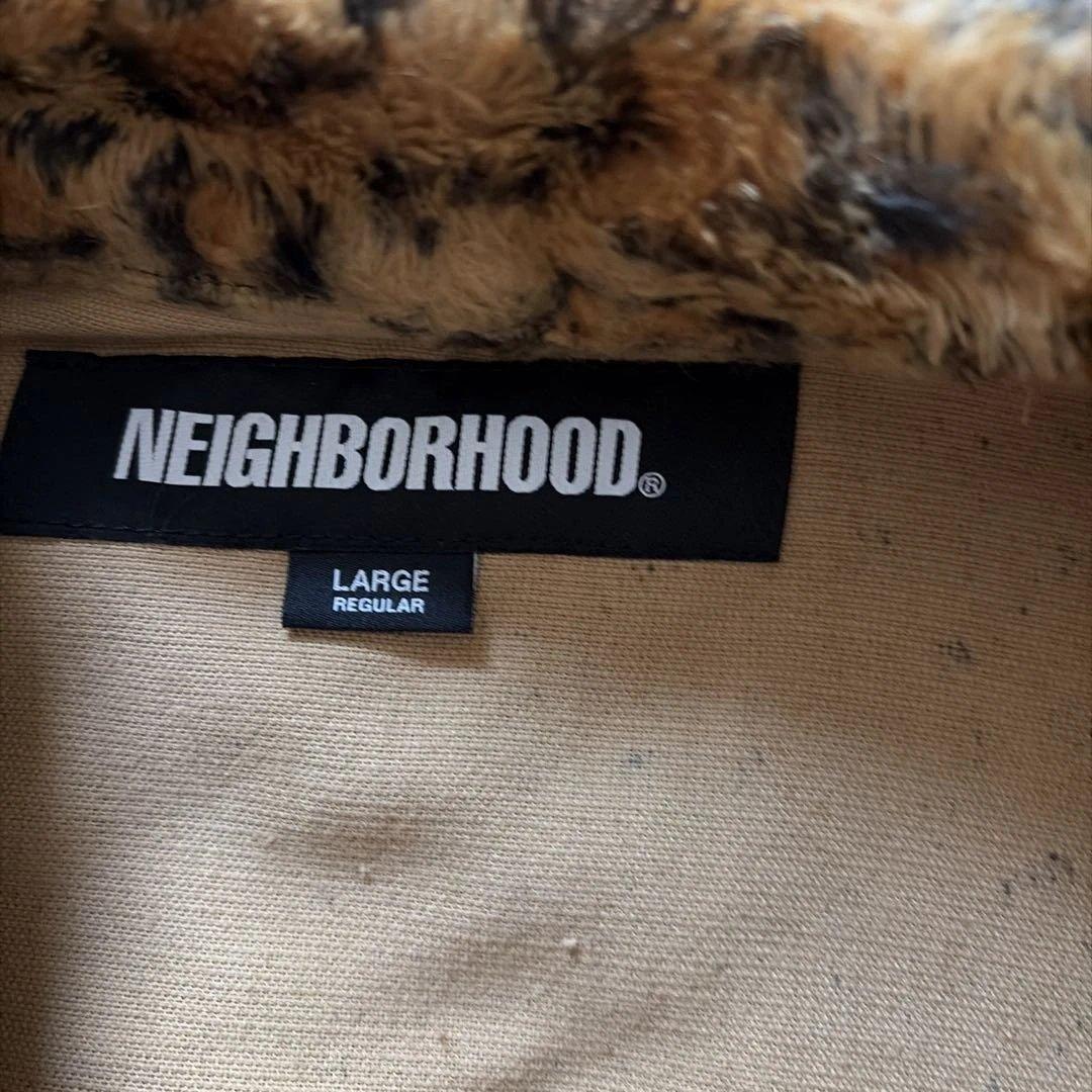 【超美品】NEIGHBORHOOD Fur Shirt LS \"Leopard\"