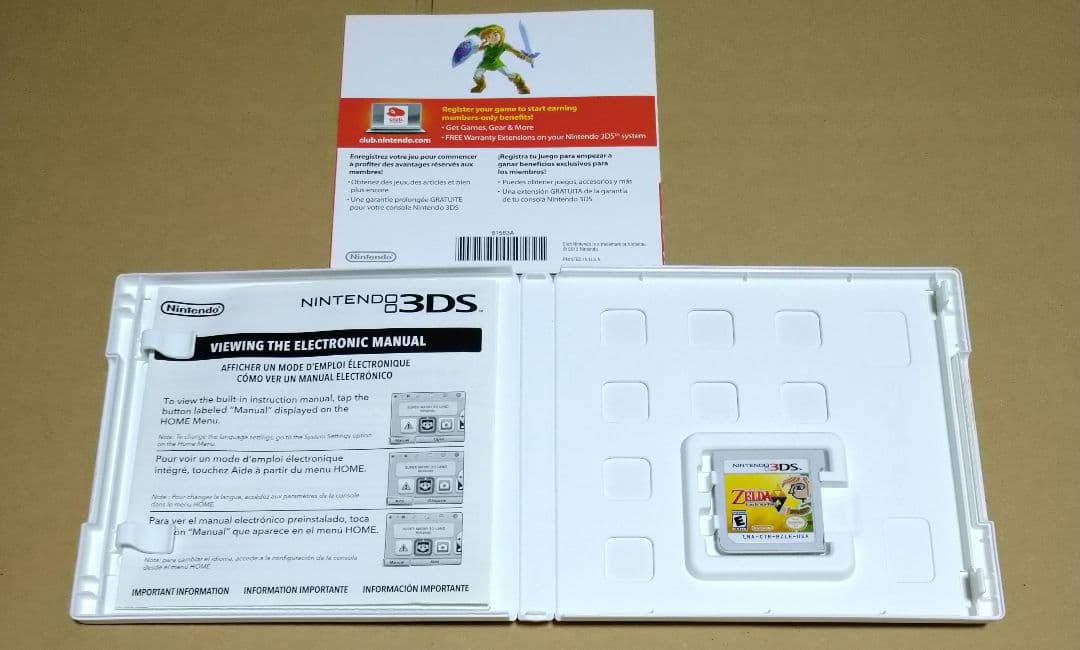 【北米版、良品】ゼルダの伝説 神々のトライフォース2 3DS