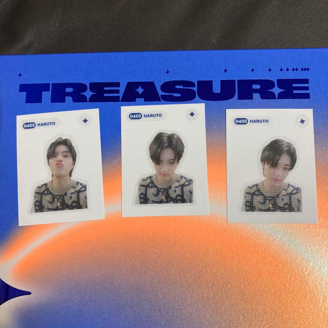 treasure トレジャー  ハルト　トレカ　ステッカー