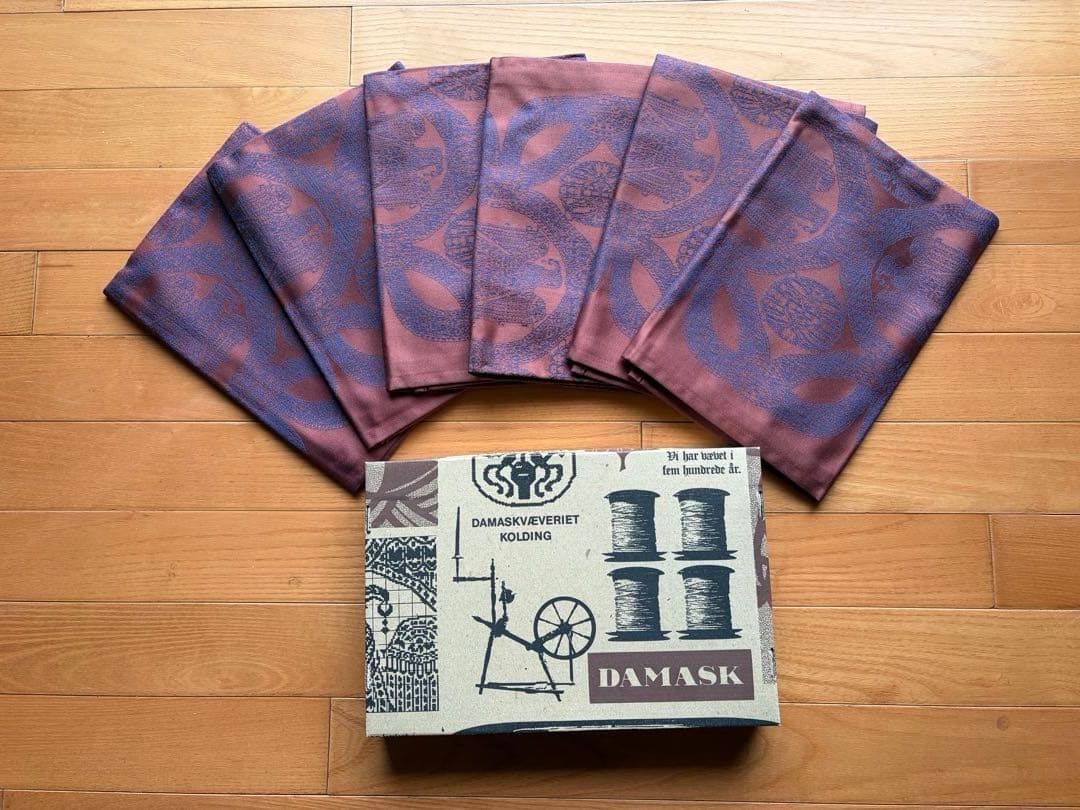   DAMASK未使用品6枚ジョージジェンセン約52×52