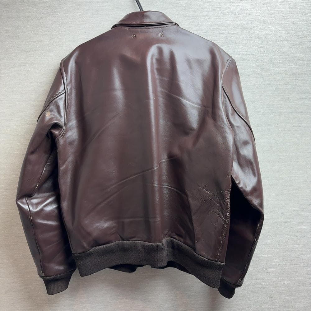 MORGAN A2 Flight Jacket ホースハイド 40 馬革 BR