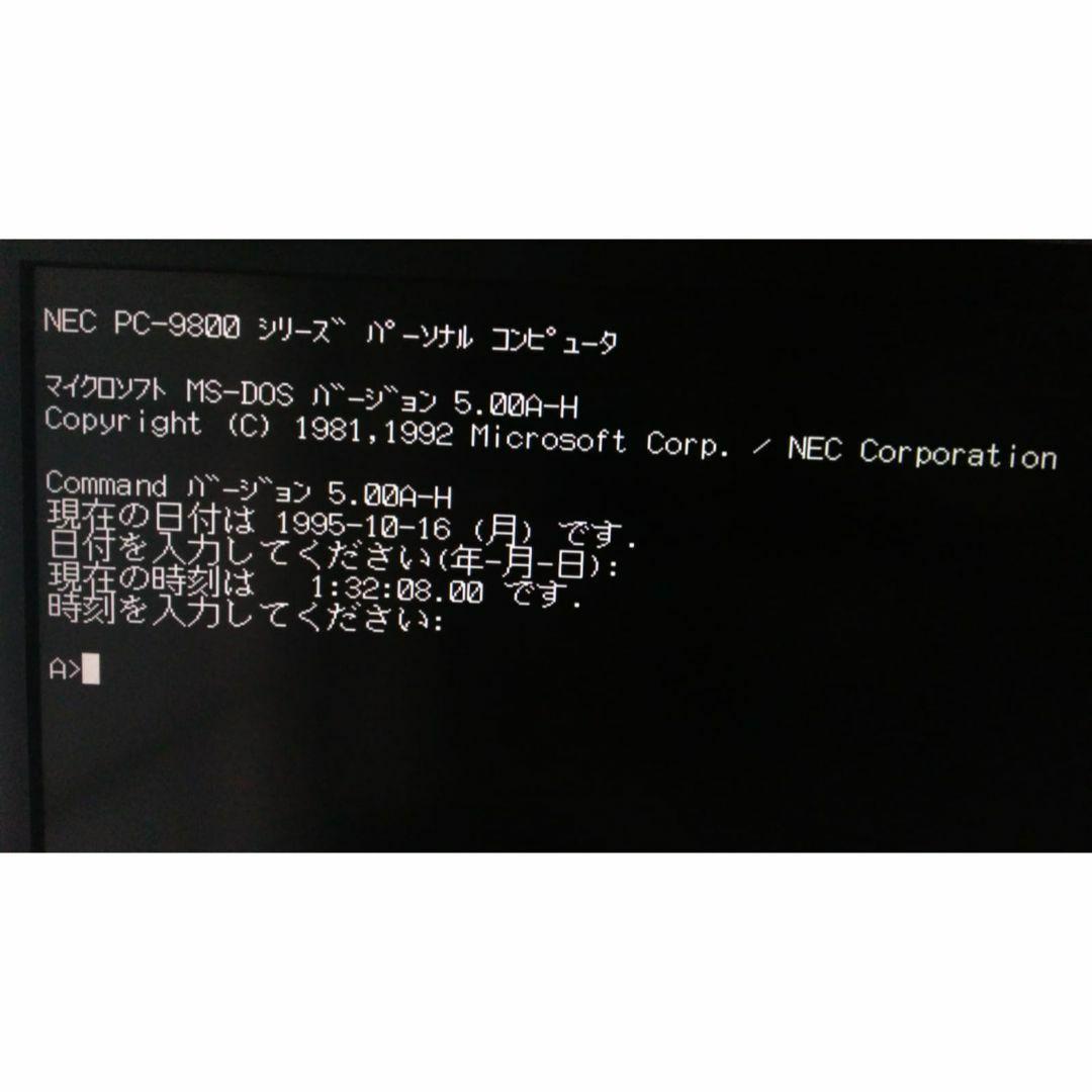 NEC PC-9801DX 3.25インチフルメンテナンス 動作品