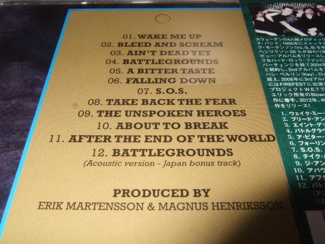 ECLIPSE,新品,エクリプス,国内盤,BLEED & SCREAM,メロハー