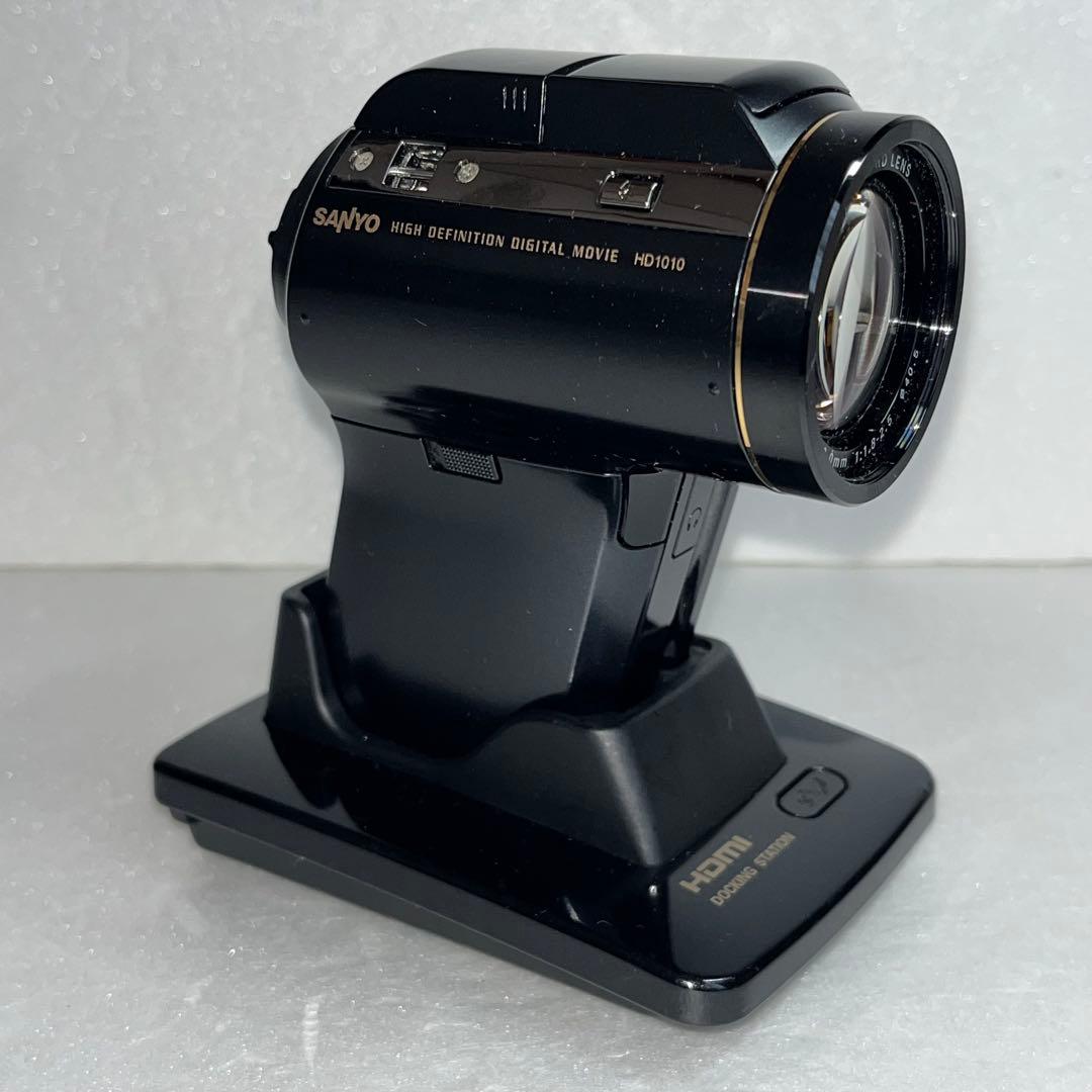 ☆美品☆SANYOデジタルムービーカメラXacti DMX-HD1010ブラック