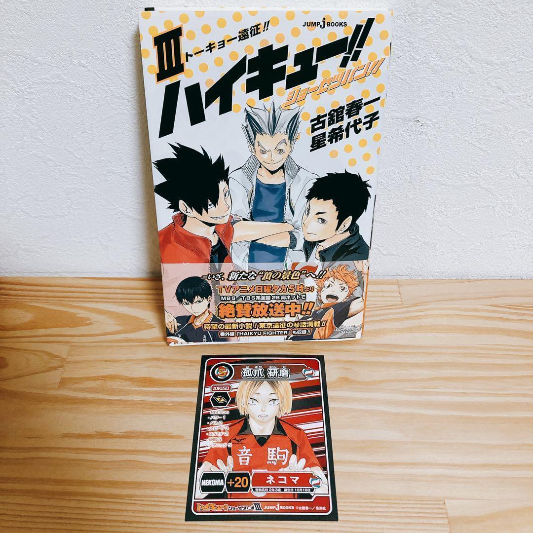 【全巻初版セット】ハイキュー!!ショーセツバン 13巻③＋劇場版総集編4冊