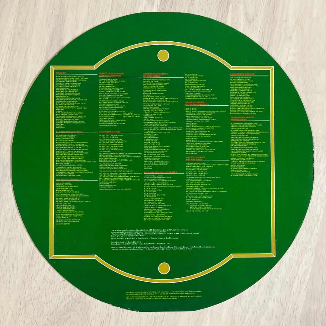 美盤‼︎UKオリ盤‼︎ XTC 「The Big Express」