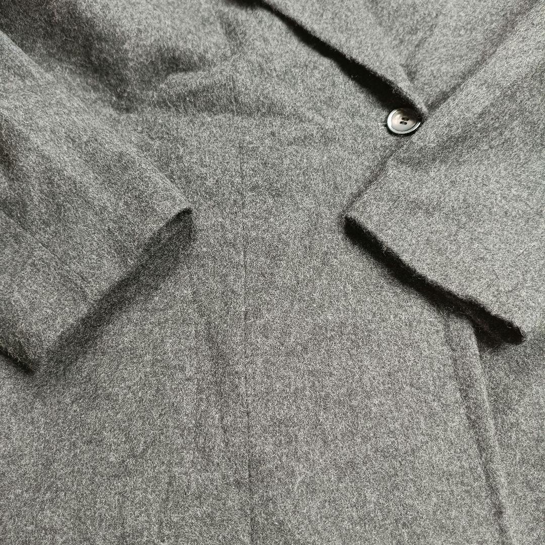 希少✨GOBI　最高級　モンゴル カシミヤコート　ロング　ショールカラー　グレー