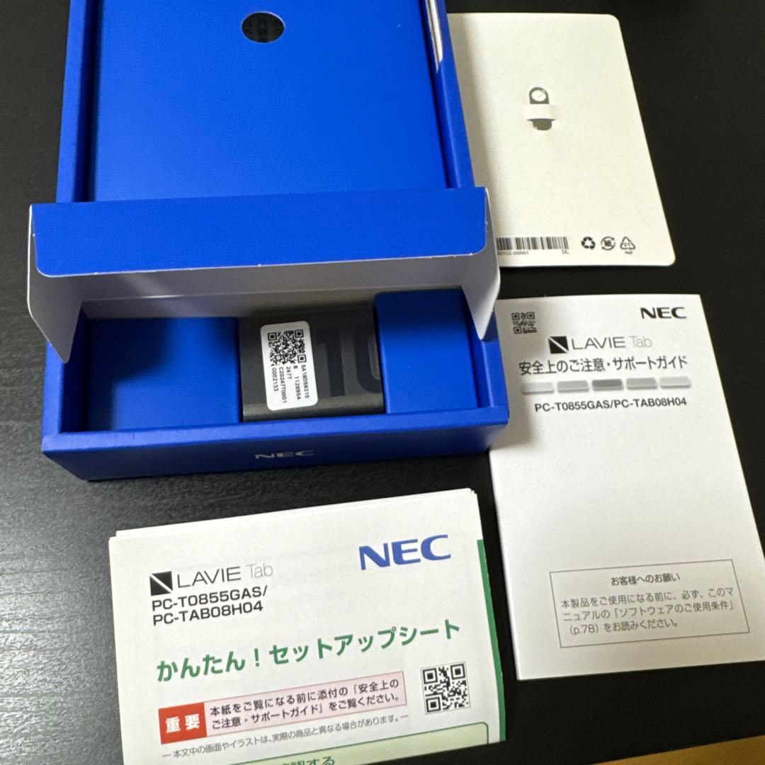 【ほぼ未使用美品】NECタブレット LAVIE Tab 8HD2