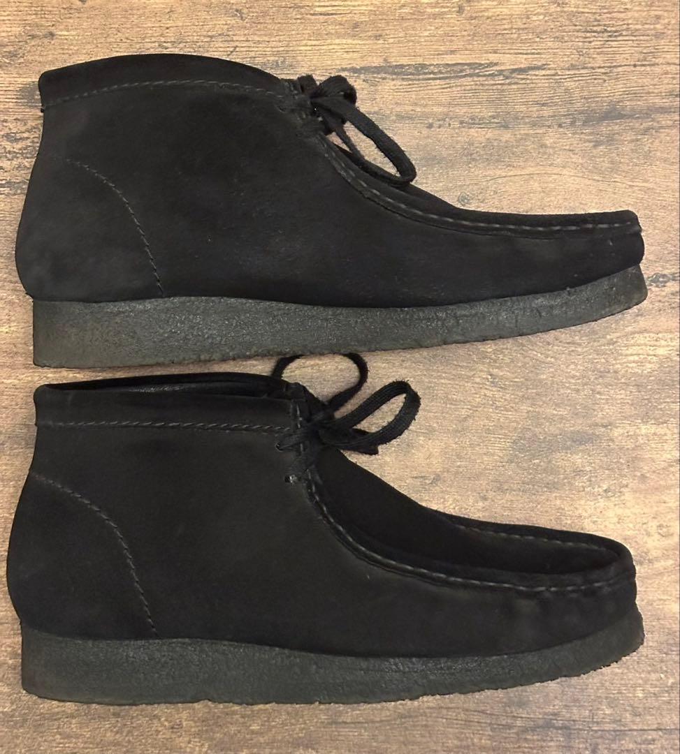 Clarks クラークス ワラビーブーツ ブラック(表記26.5cm)
